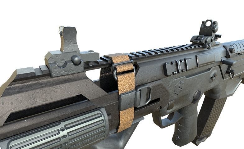 ASSAULT RIFLE  3D model_6