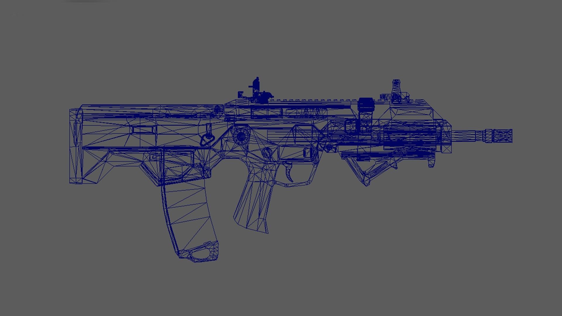 ASSAULT RIFLE  3D model_15