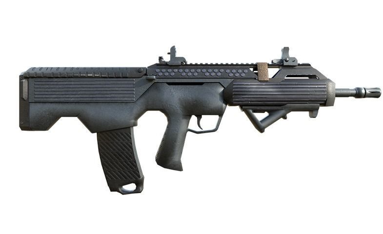 ASSAULT RIFLE  3D model_4