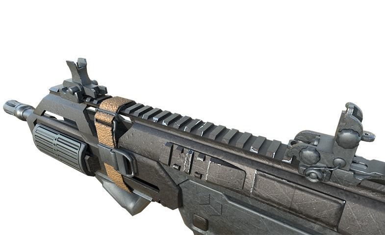 ASSAULT RIFLE  3D model_11