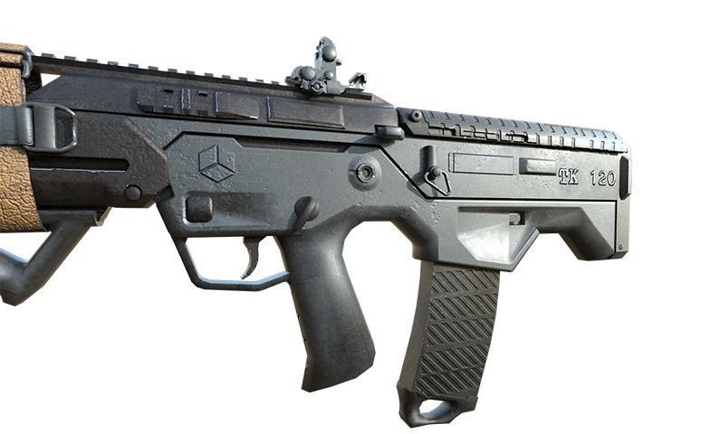 ASSAULT RIFLE  3D model_8