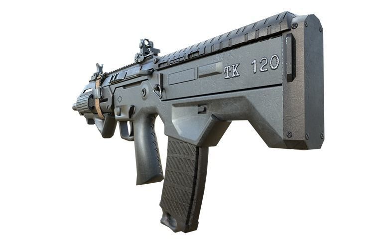 ASSAULT RIFLE  3D model_10