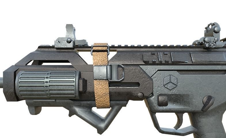 ASSAULT RIFLE  3D model_3