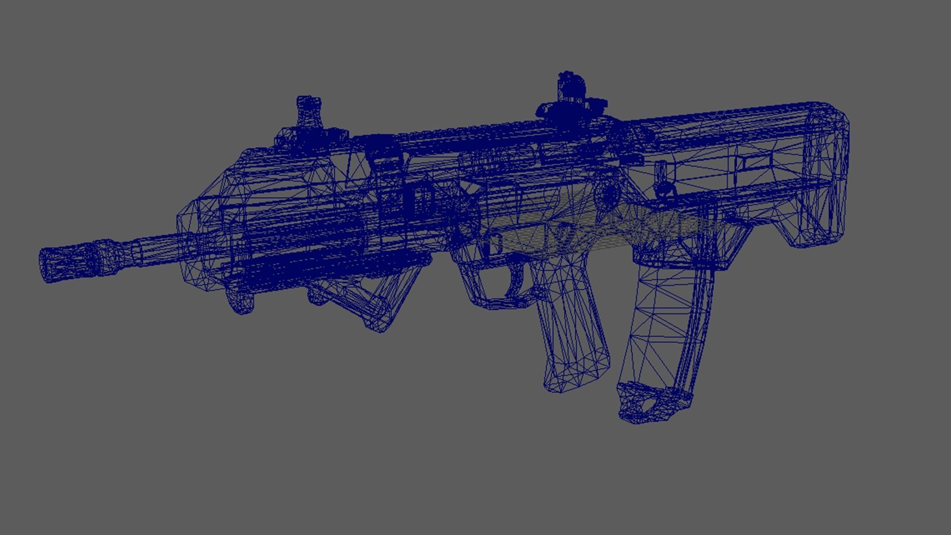 ASSAULT RIFLE  3D model_17