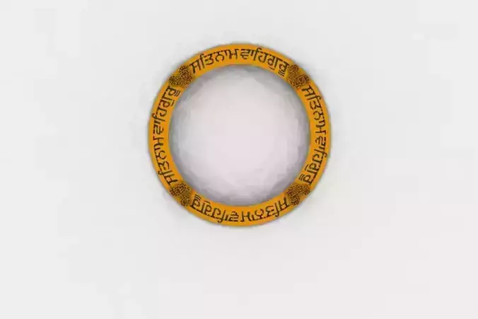 PUNJABI SARDAR  KADA 3D print model