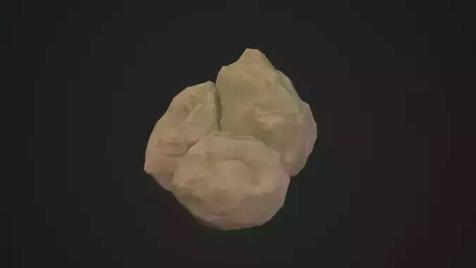 Stylized lowpoly rocks 2
