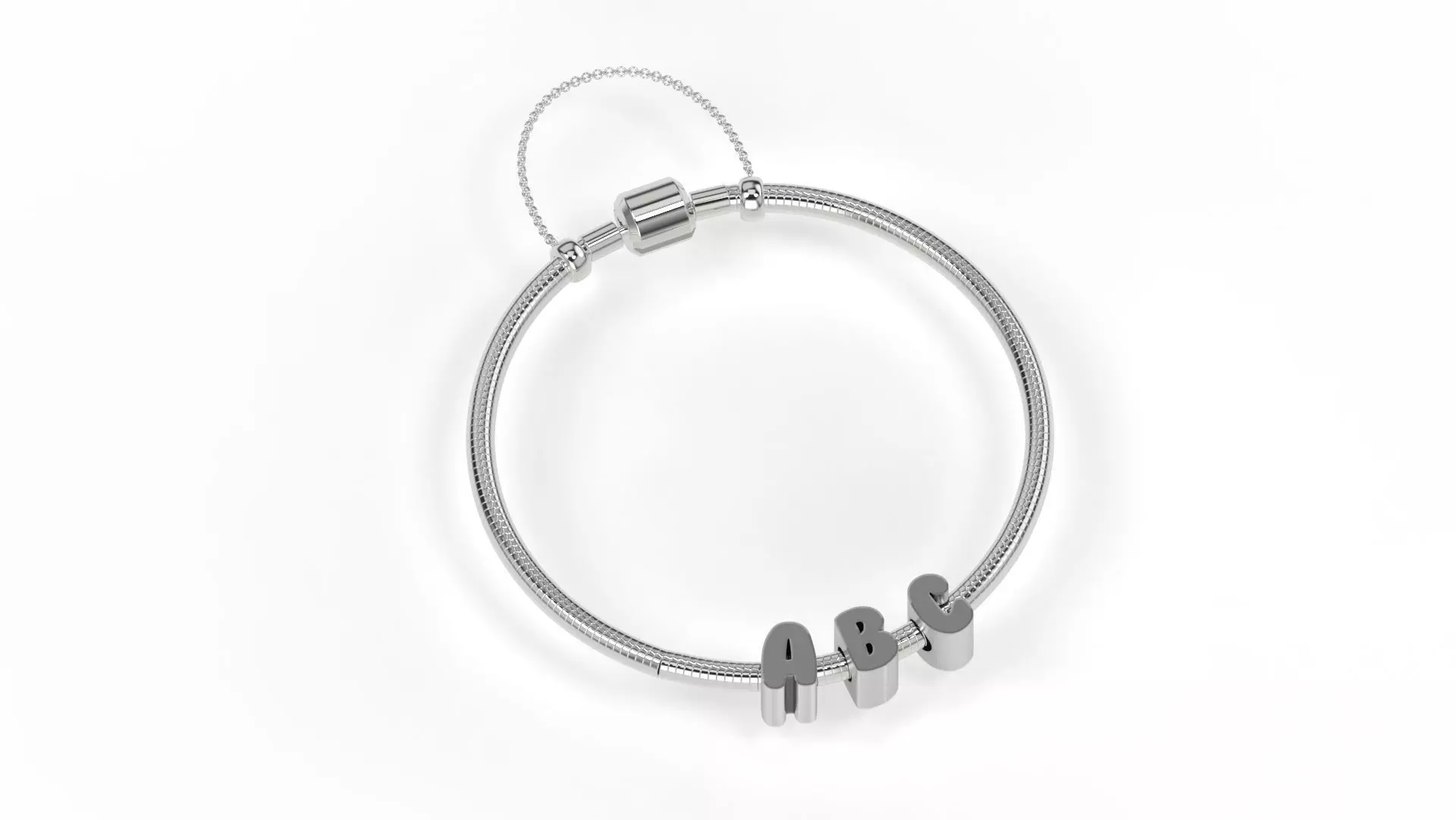 All alphabet letters v2 Charm 3D print model_0