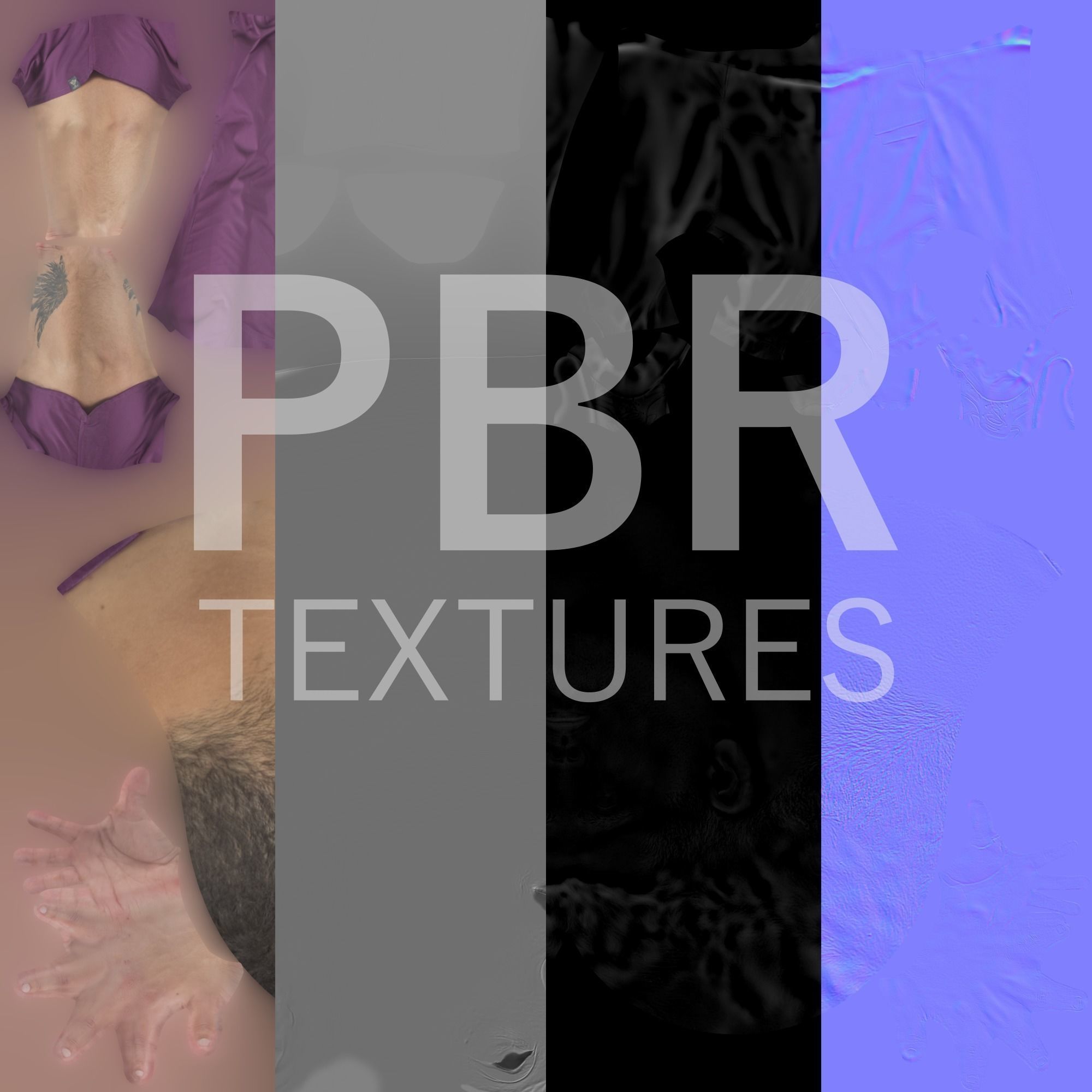 Handsome young doctor in A-pose 315 Low-poly 3D model_8