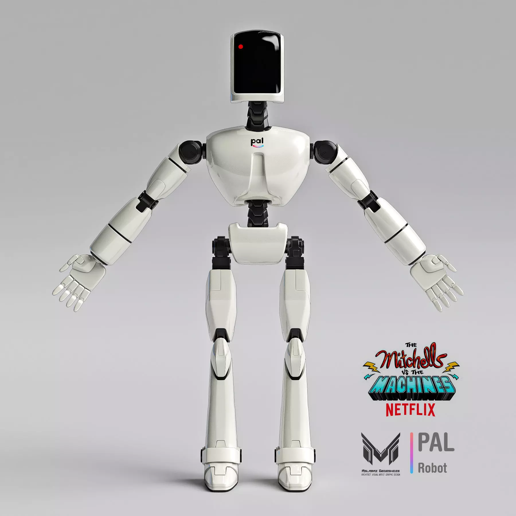 PAL MAX Robot 3D model_0