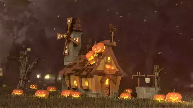 Halloween house