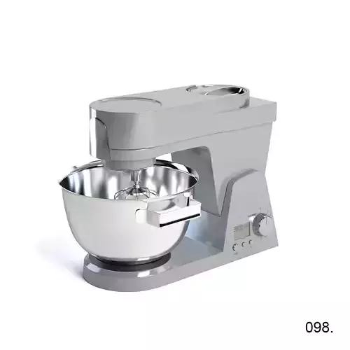 002 Kitchen Appliances 098 of 100 Bin Poubelle 3D model