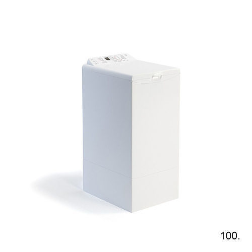 002 Kitchen Appliances 100 of 100 Washer Machine a Laver 3D model