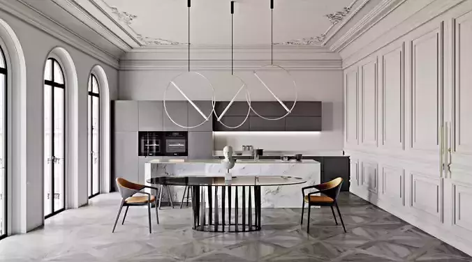 NeoClassic Kitchen