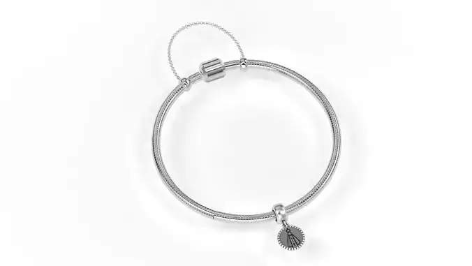 Our Lady of the Apparition Charm 3D print model