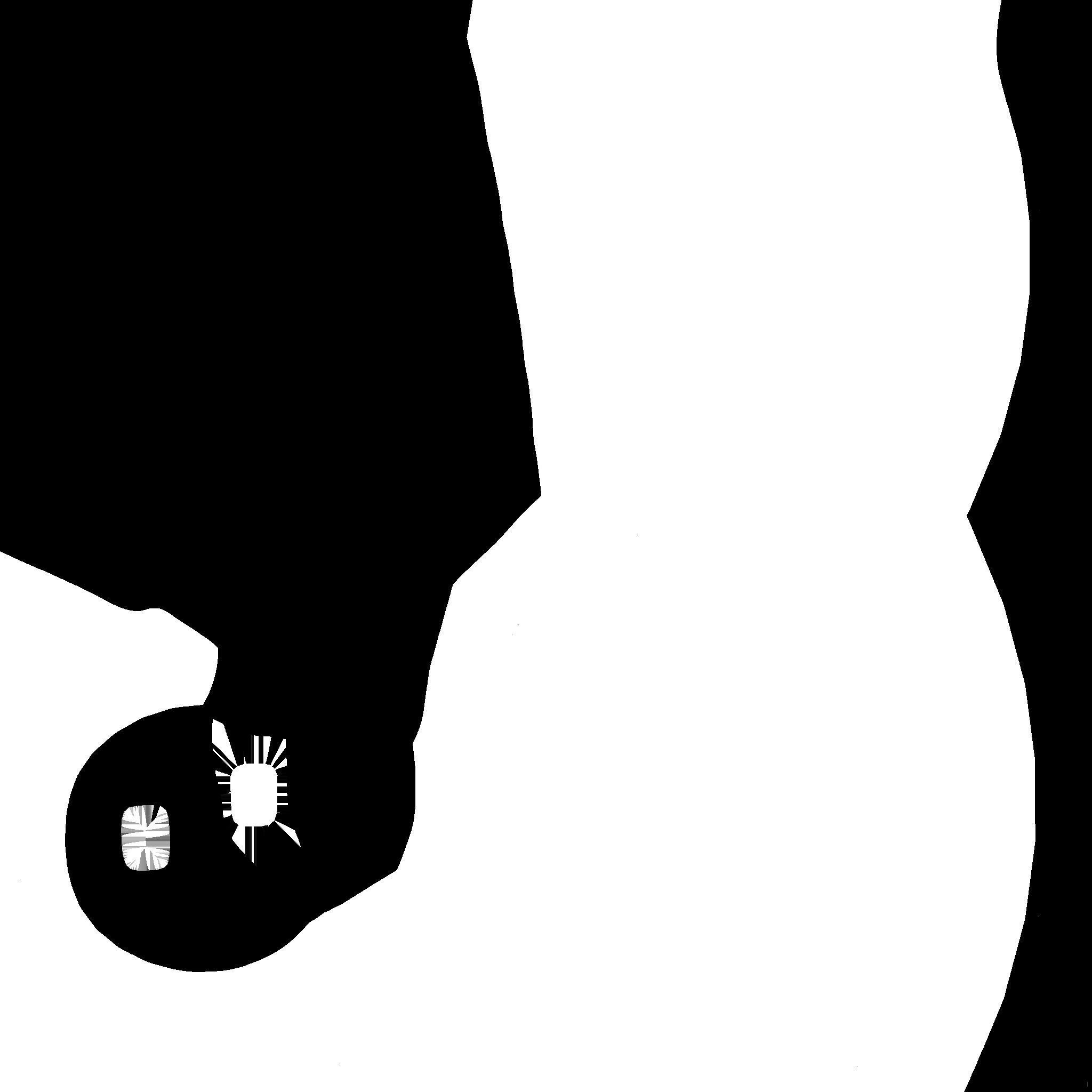 Pirate Hook A2 - Rusted Old - Character Design Fashion Low-poly 3D model_14