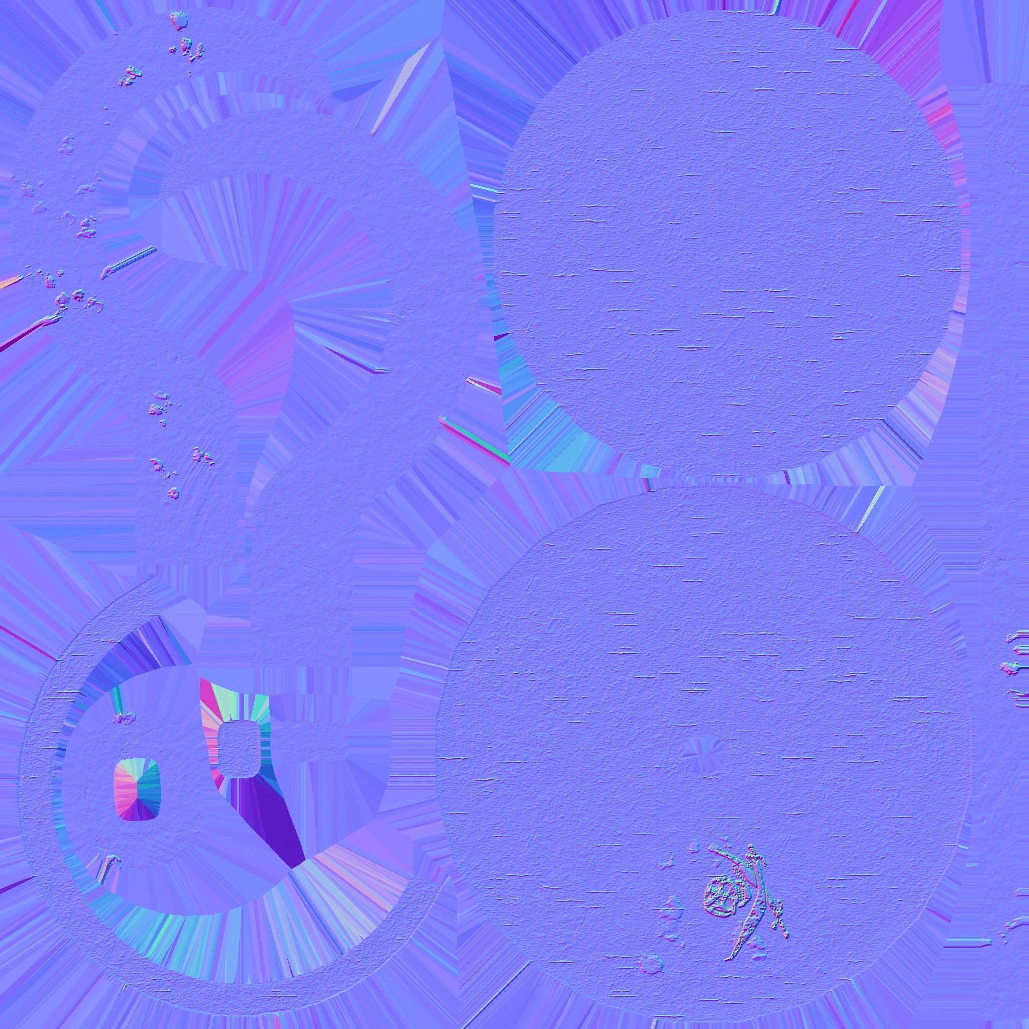 Pirate Hook A2 - Rusted Old - Character Design Fashion Low-poly 3D model_18