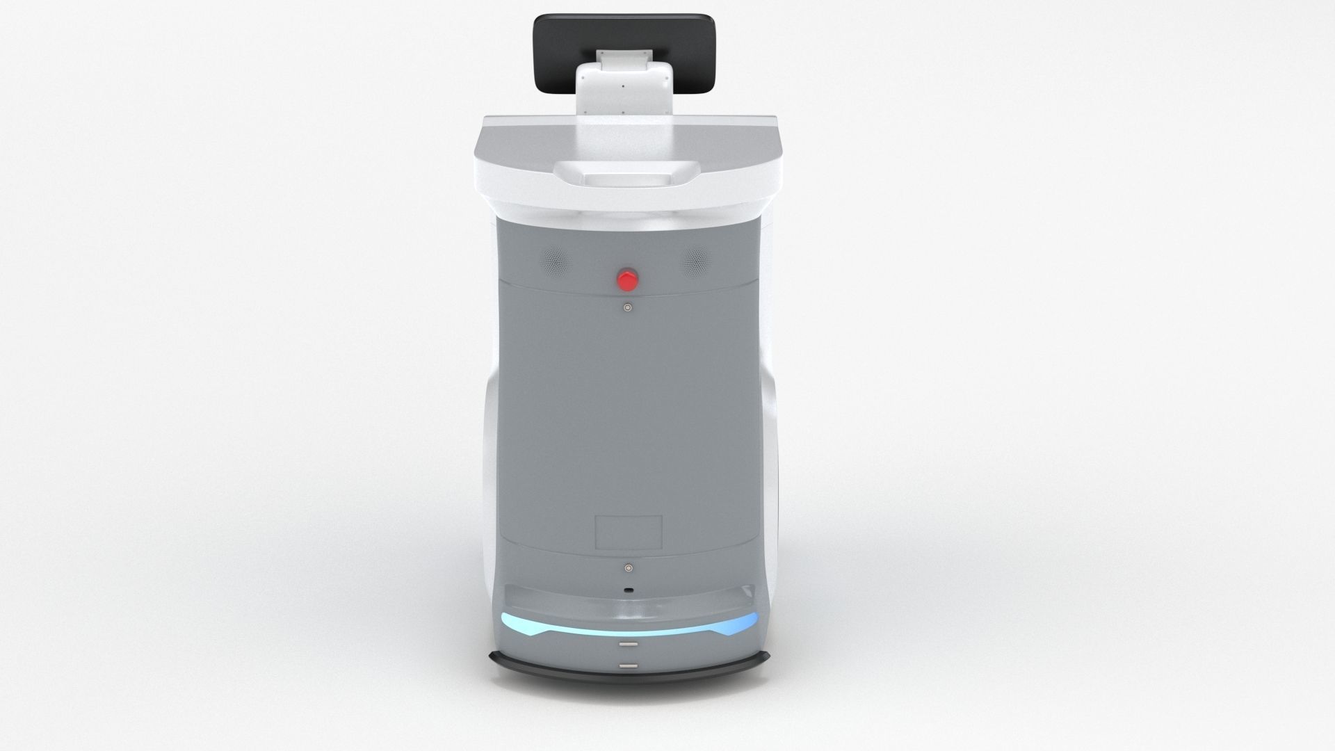 Saite Hospital Delivery Robot 3D model_28