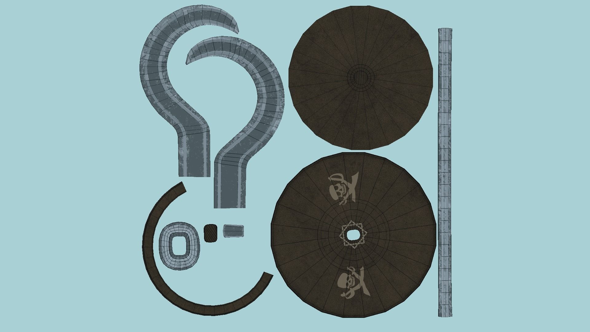 10 Pirate Hook Collection - Character Design Fashion _80