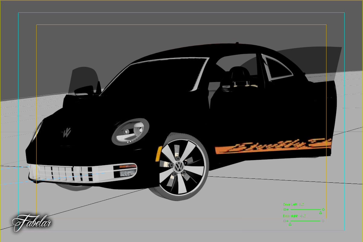 Volkswagen Maggiolino RS 3D model_9
