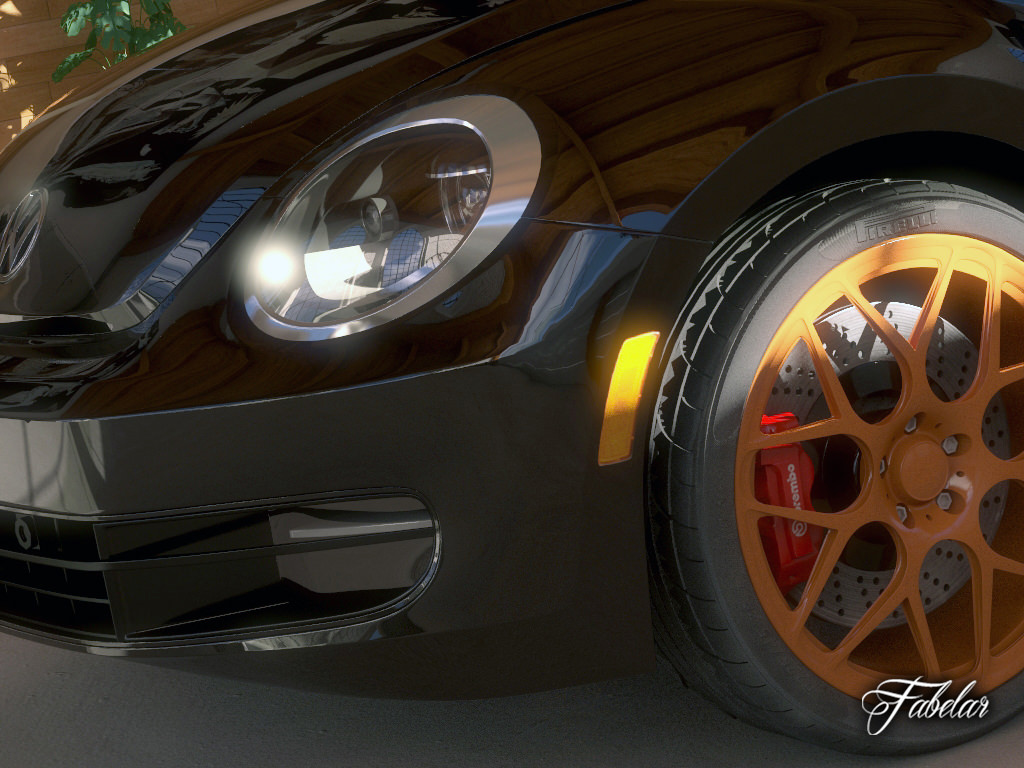 Volkswagen Maggiolino RS 3D model_4