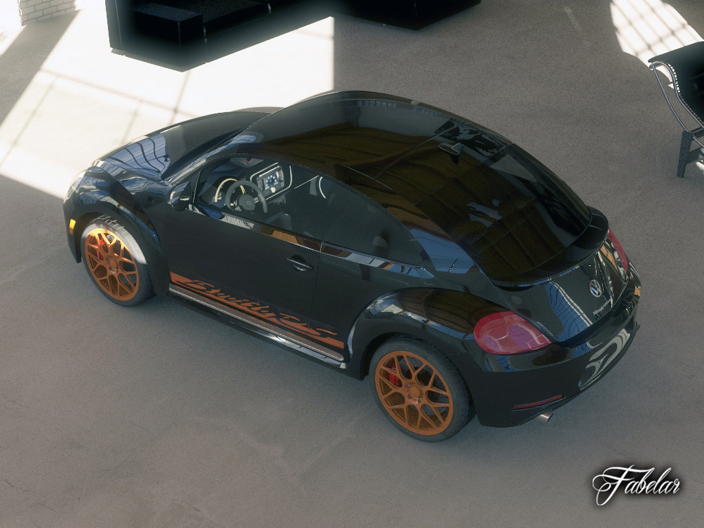 Volkswagen Maggiolino RS 3D model_3