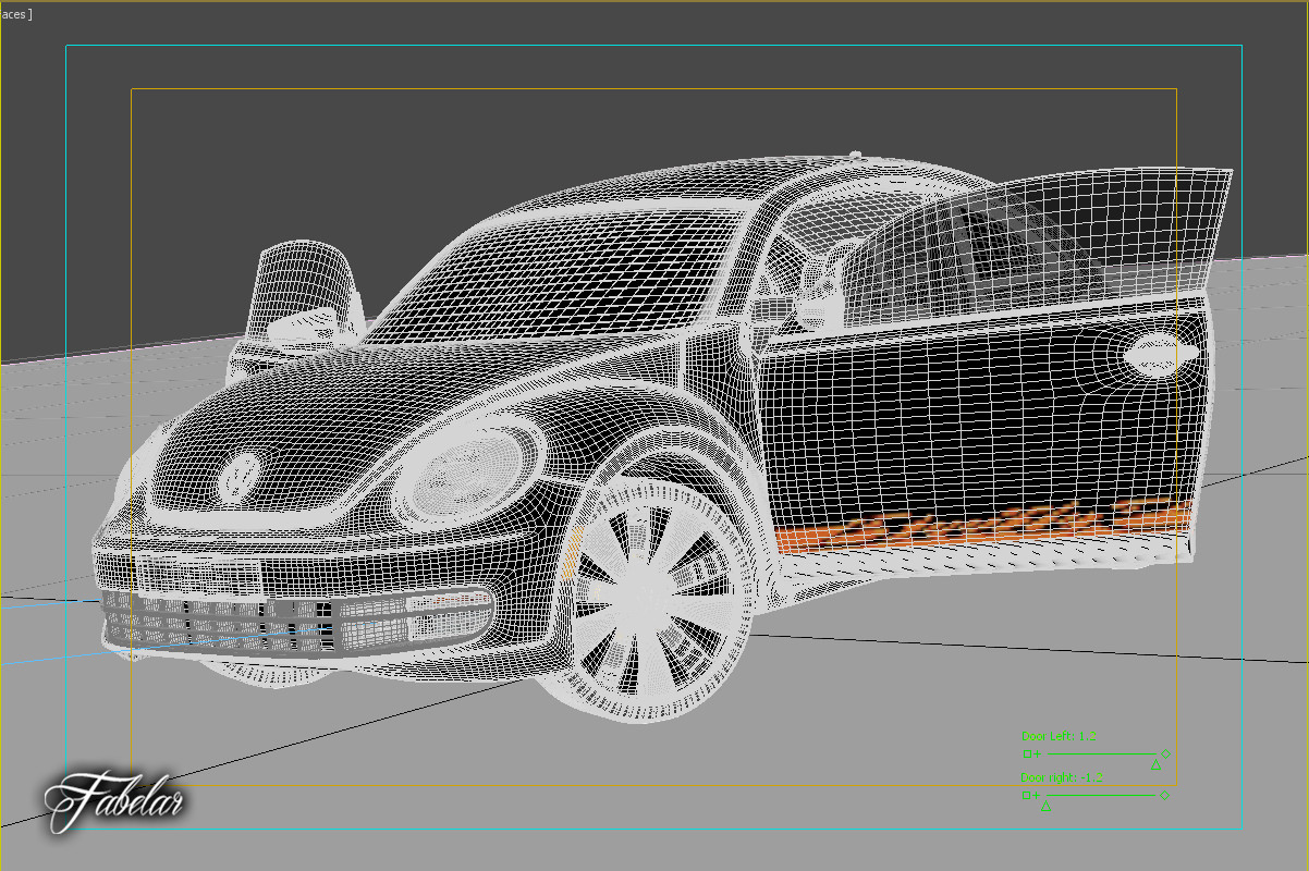 Volkswagen Maggiolino RS 3D model_10