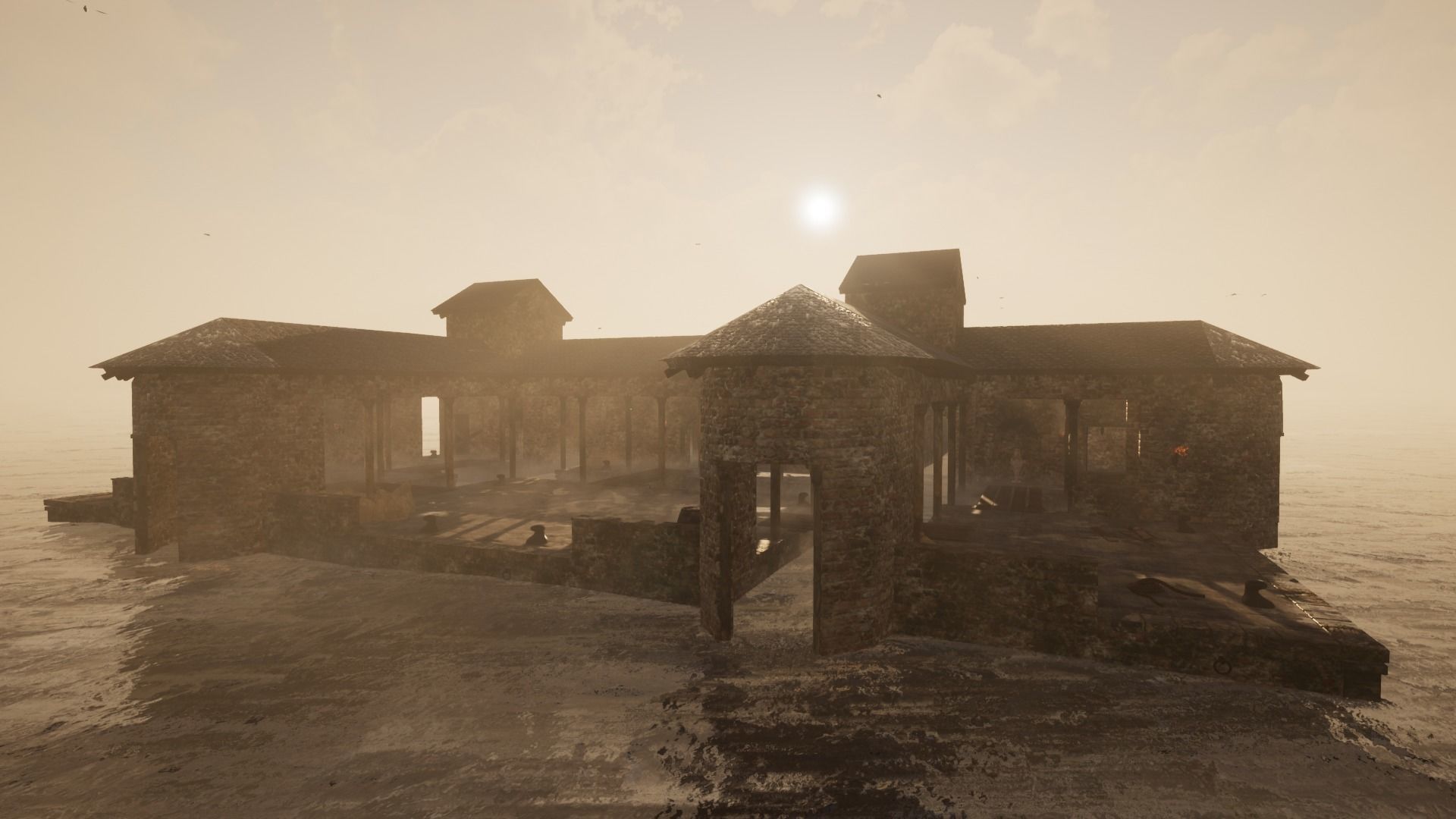 Fort Rock - Asset Pack Low-poly 3D model_12