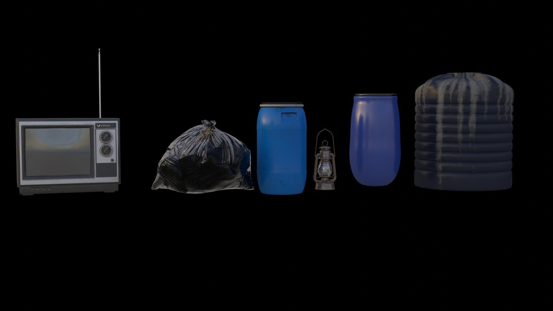 Household items 3D model_1