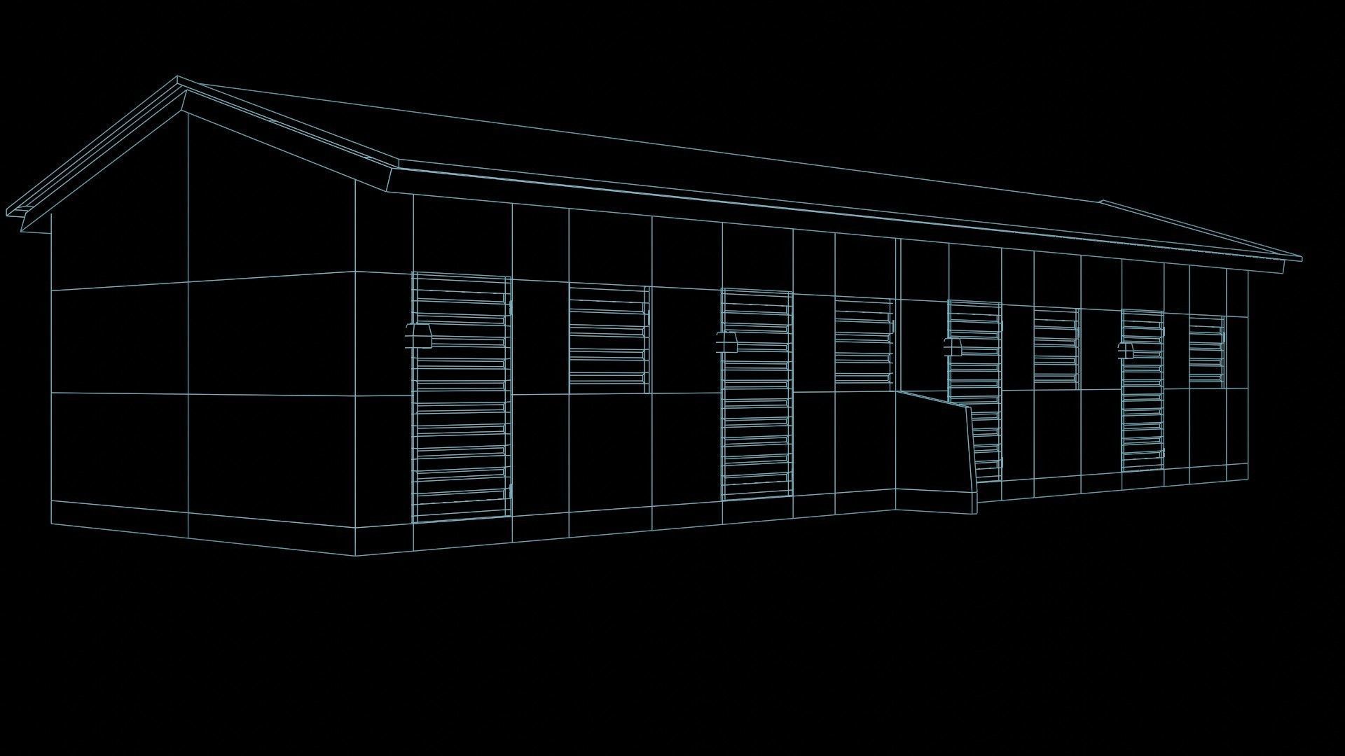Trees and Bushes 3D model_5
