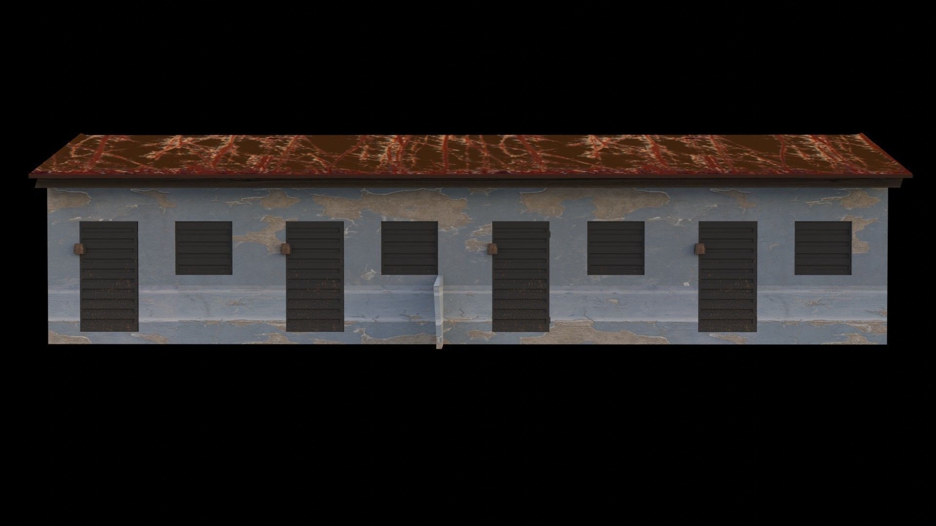 Trees and Bushes 3D model_4