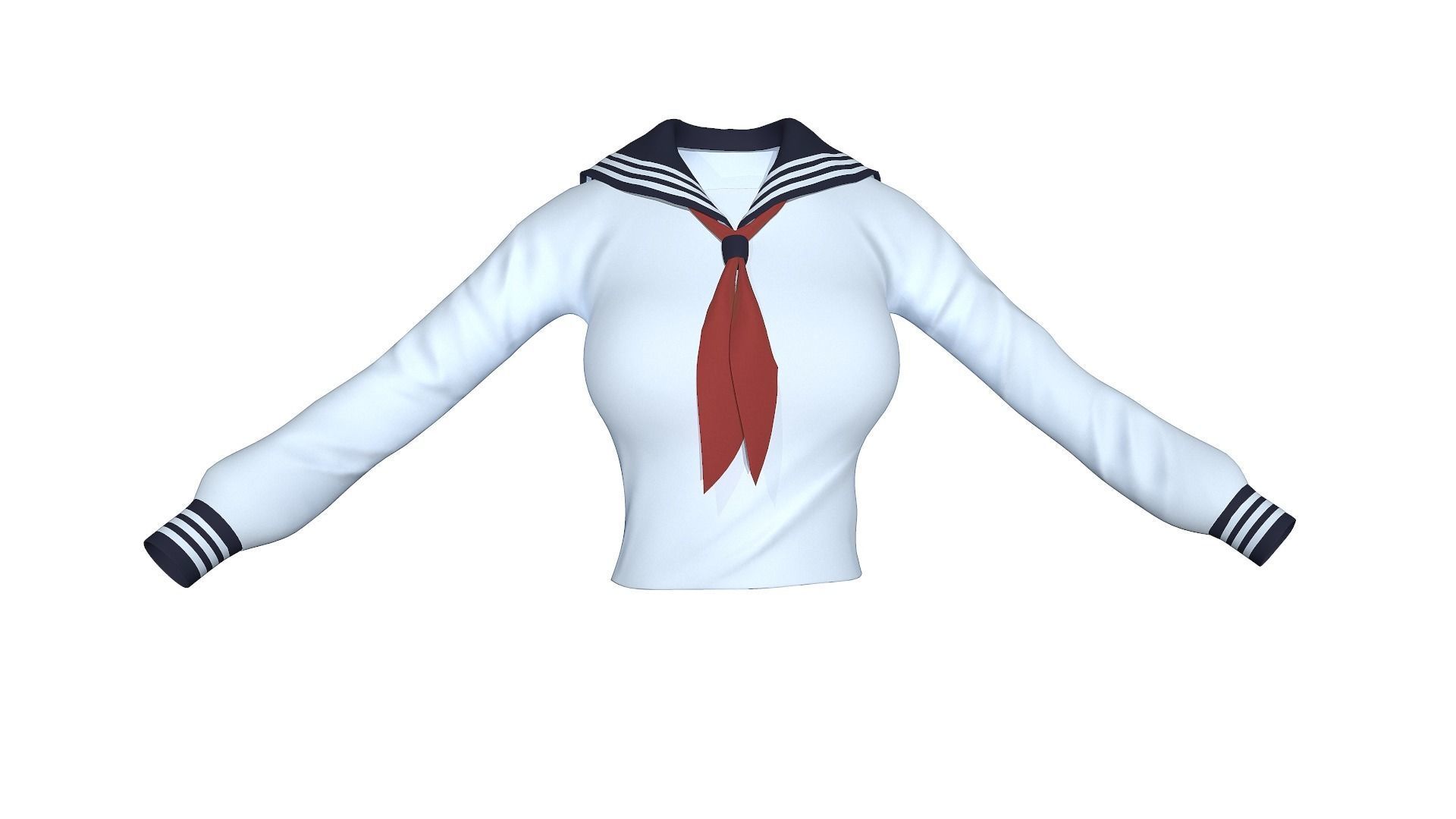 School Uniforms 3D model_5