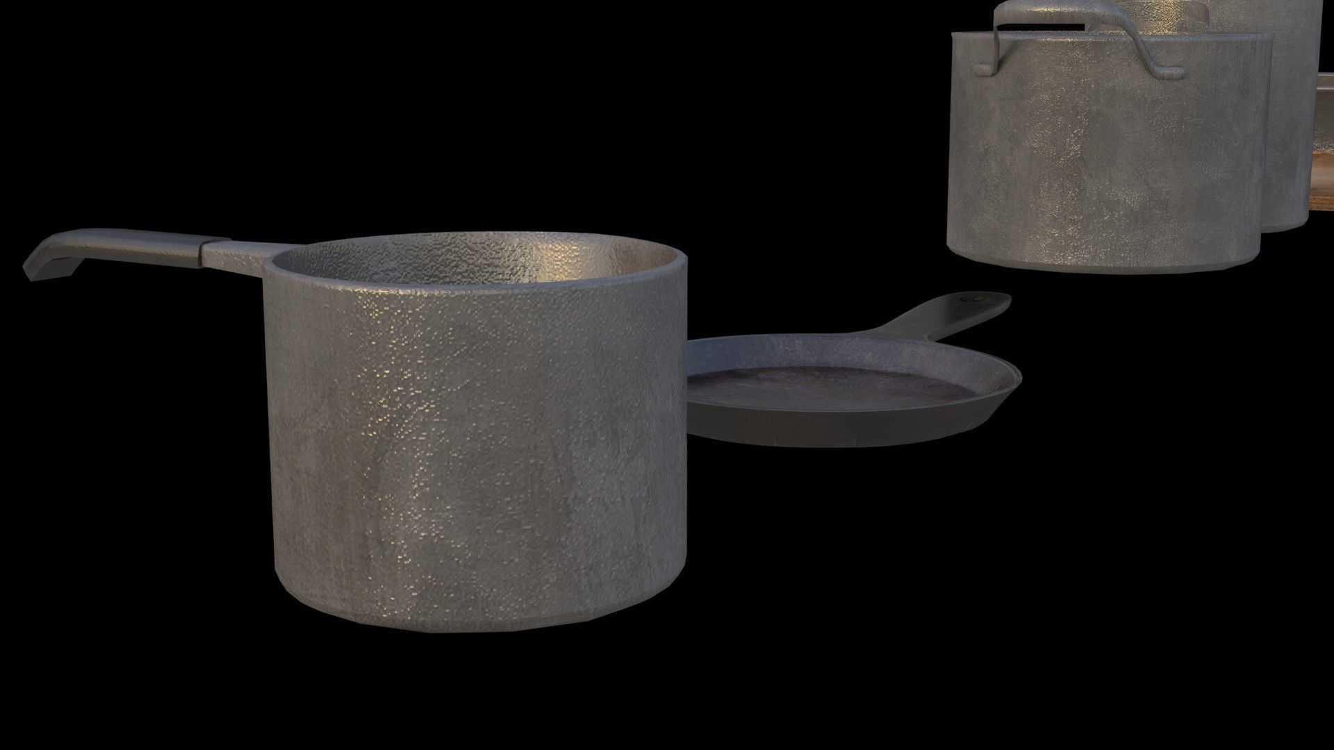 Kitchen utensils 3D model_4