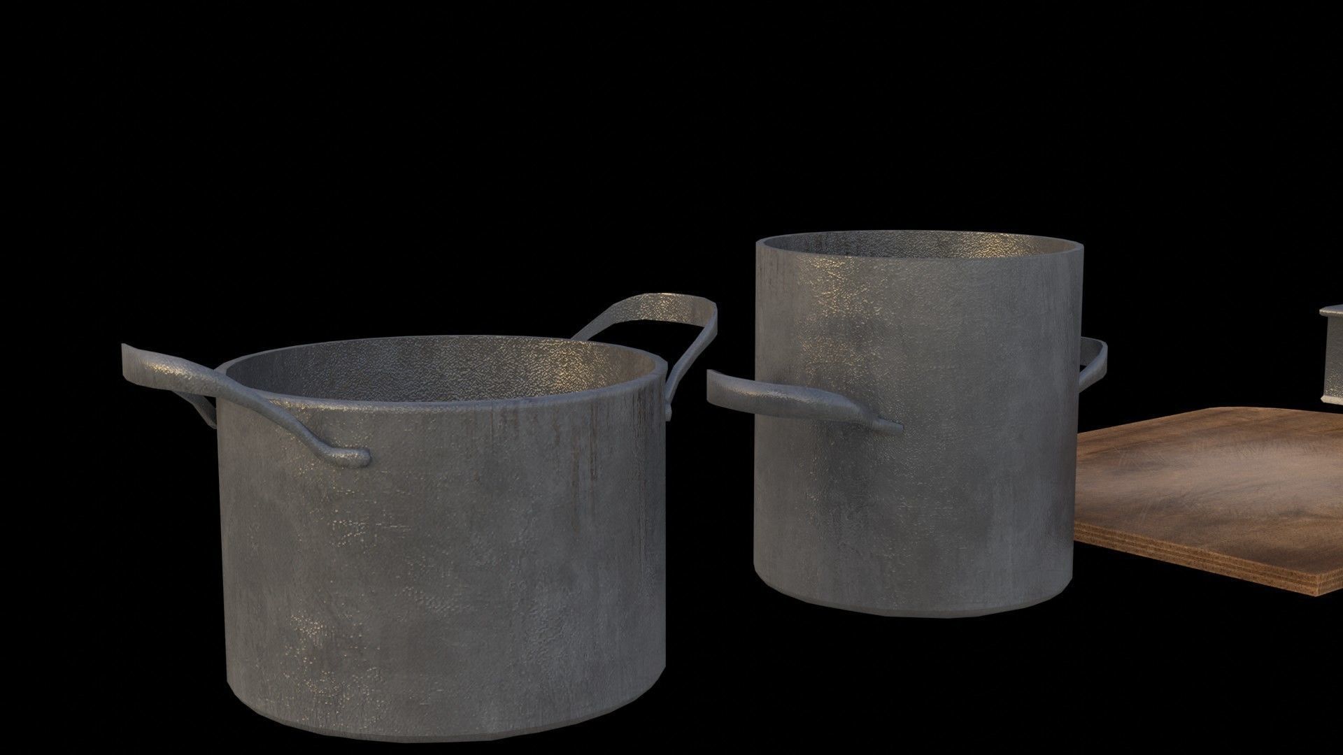 Kitchen utensils 3D model_2