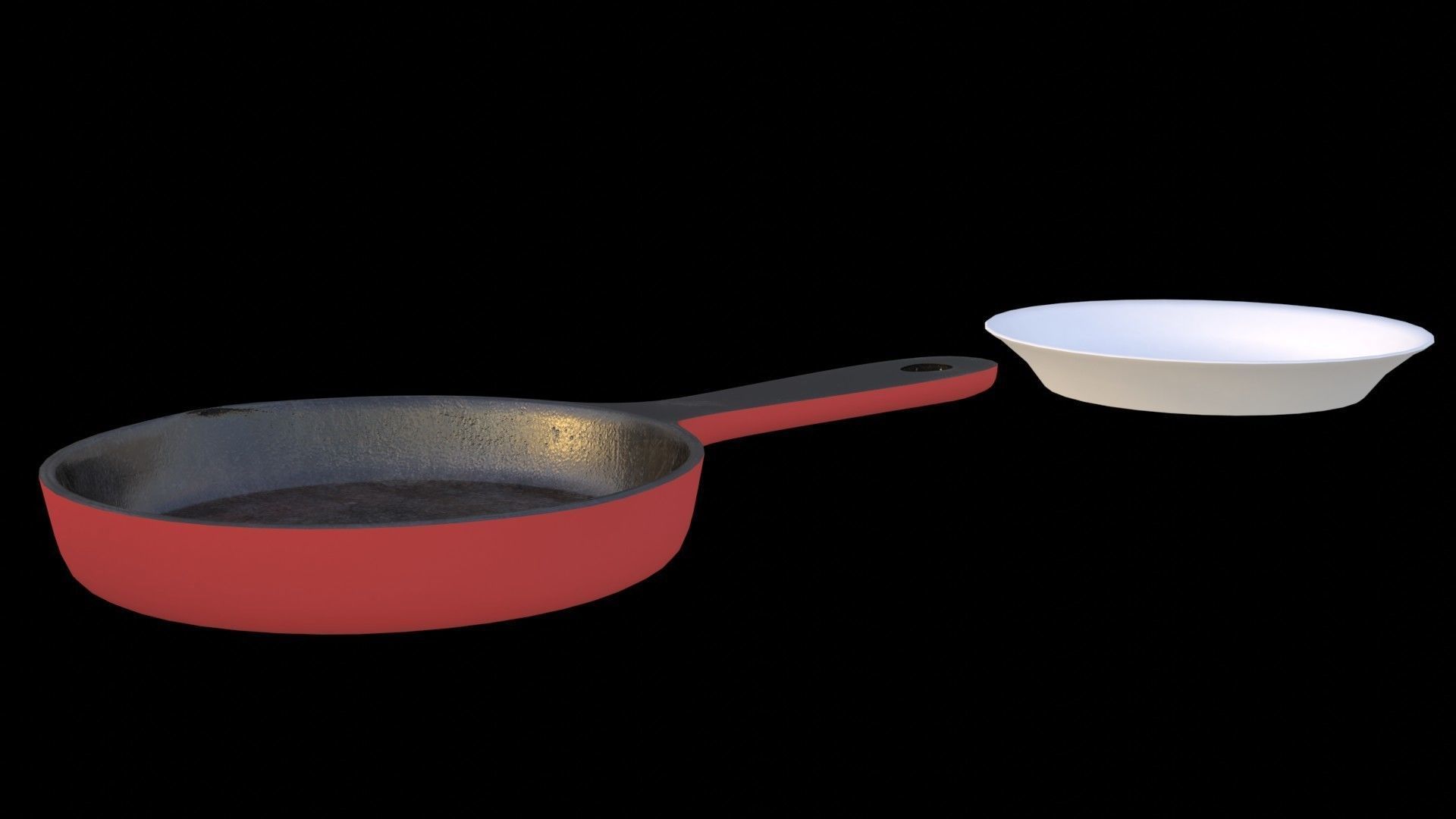 Kitchen utensils 3D model_1
