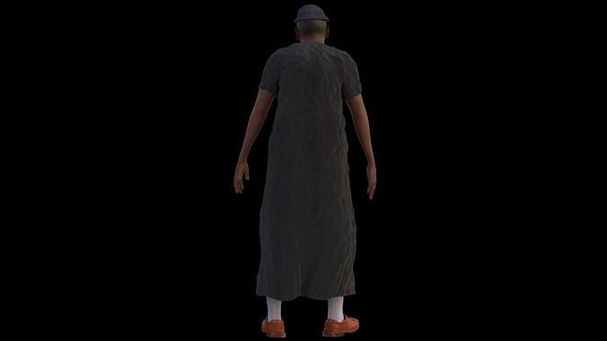 Old man 3D model