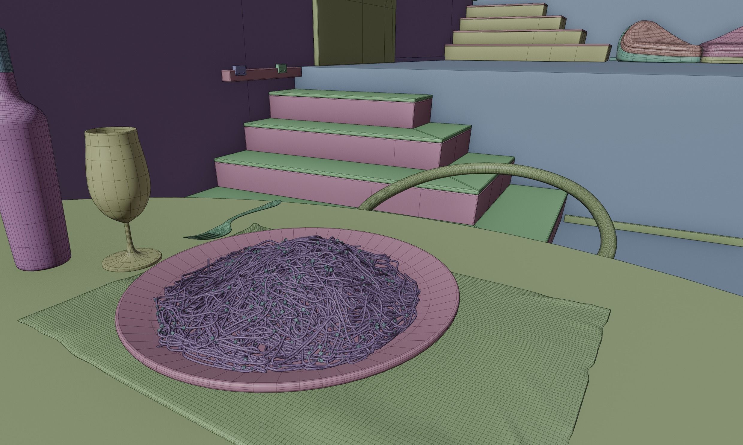 HOUSE from Clockwork Orange 3D model_6