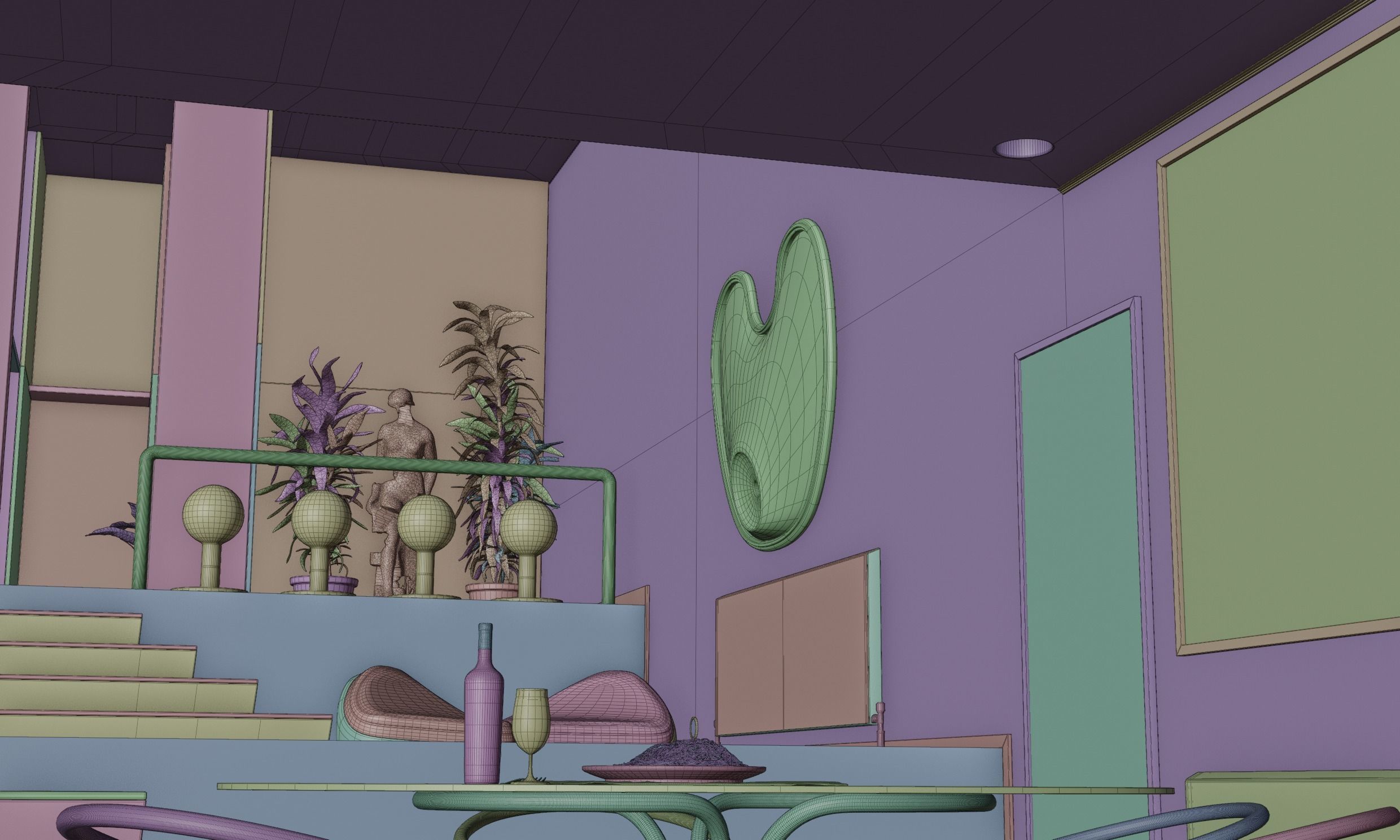 HOUSE from Clockwork Orange 3D model_7