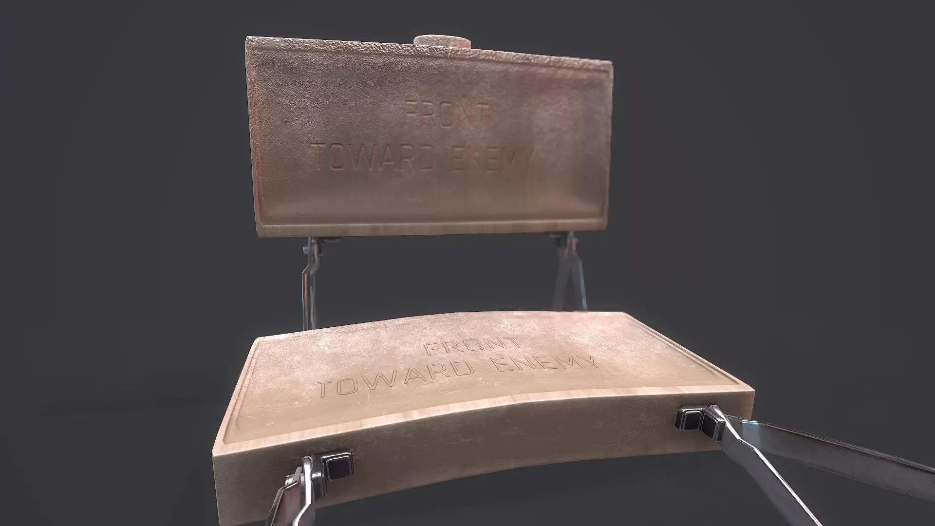 Claymore Grenade - Models and Textures Low-poly Low-poly 3D model_0