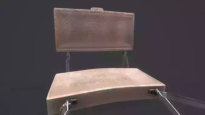 Claymore Grenade - Models and Textures Low-poly Low-poly 3D model Claymore Grenade - Models and Textures Low-poly Low-poly 3D model