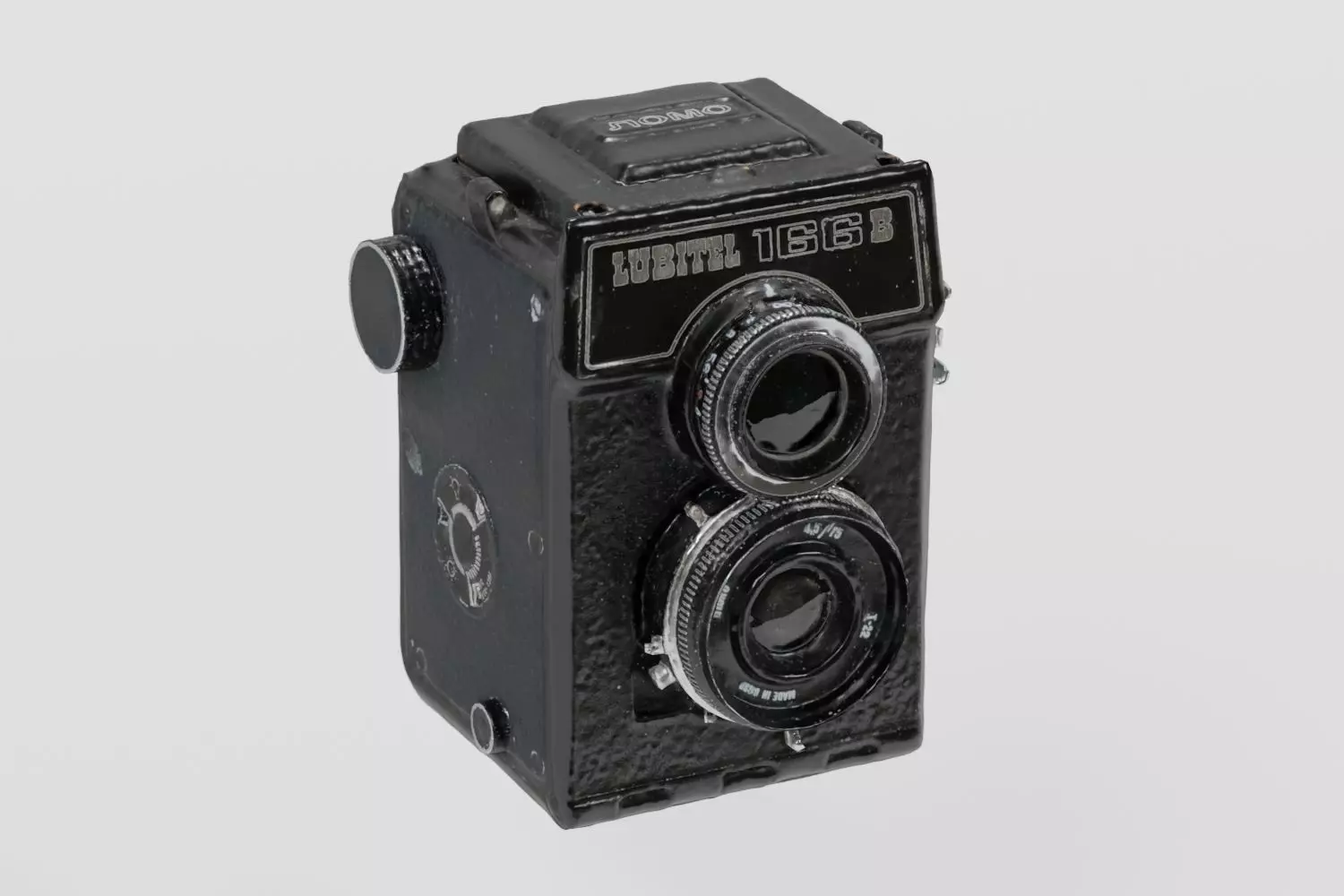 Vintage Box Camera Lomo photogrammetry scan PBR 4K textures Low-poly 3D model_0