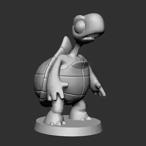 Cartoon Turtle - Height 235 mm 3D print model