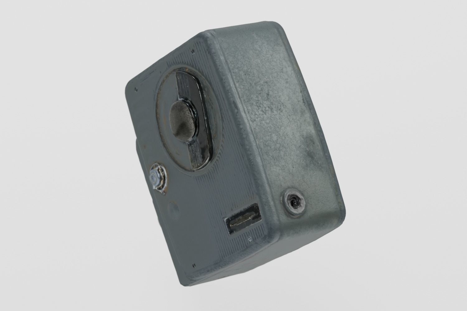 Vintage 8mm Cine Camera Cima photogrammetry scan PBR 4K textures Low-poly 3D model_6