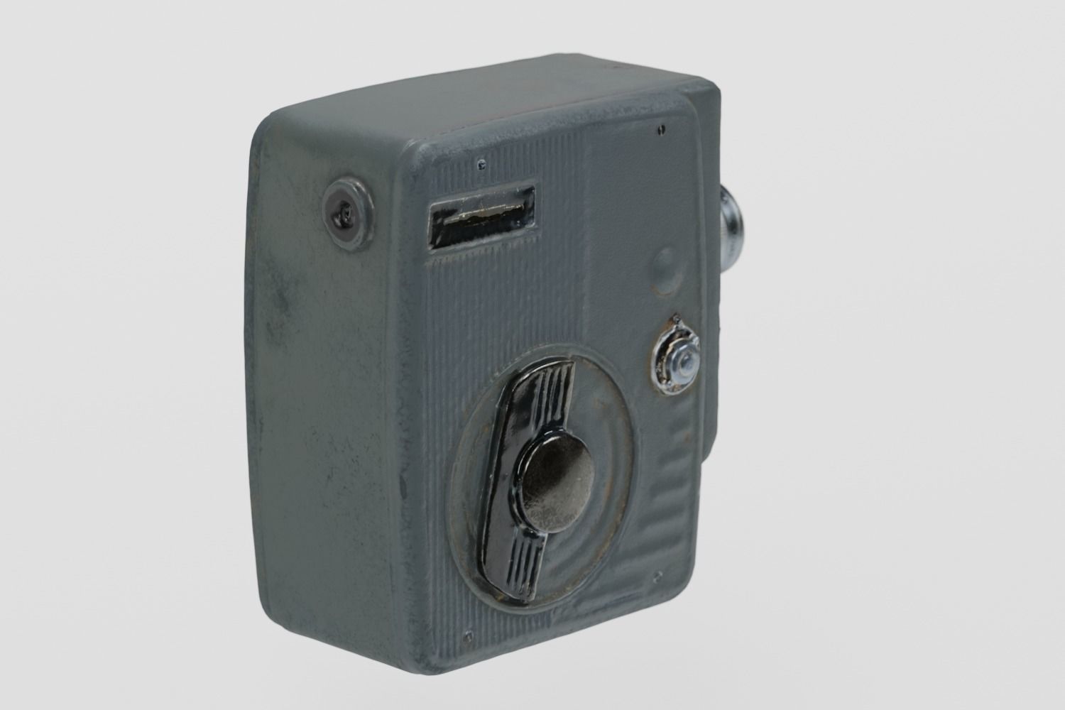 Vintage 8mm Cine Camera Cima photogrammetry scan PBR 4K textures Low-poly 3D model_2