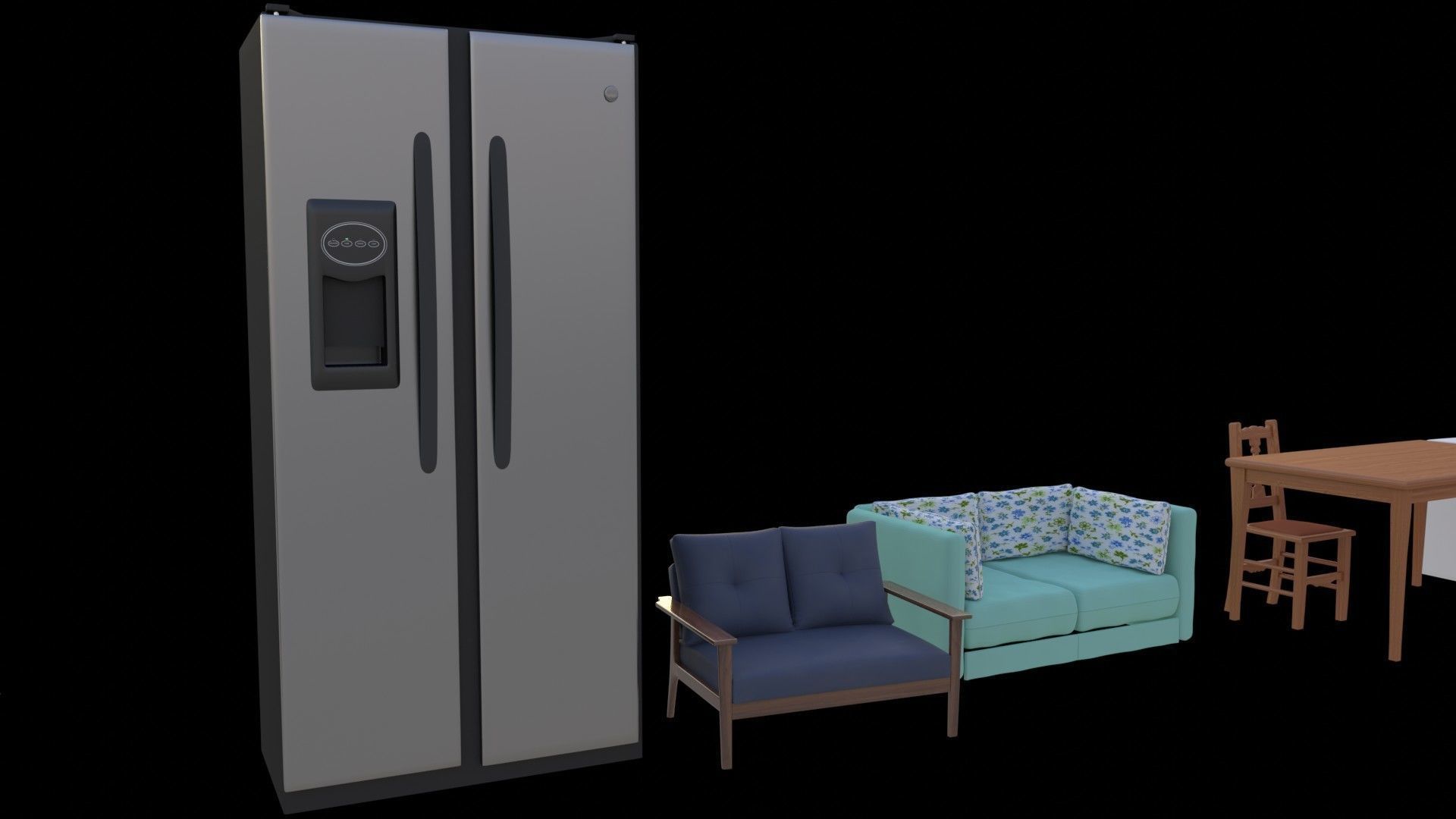 Home items 3D model_1