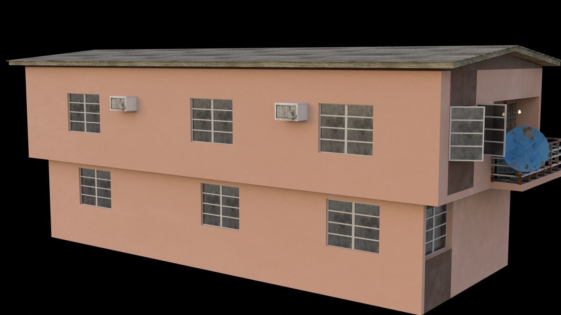 Small duplex 3D model_3