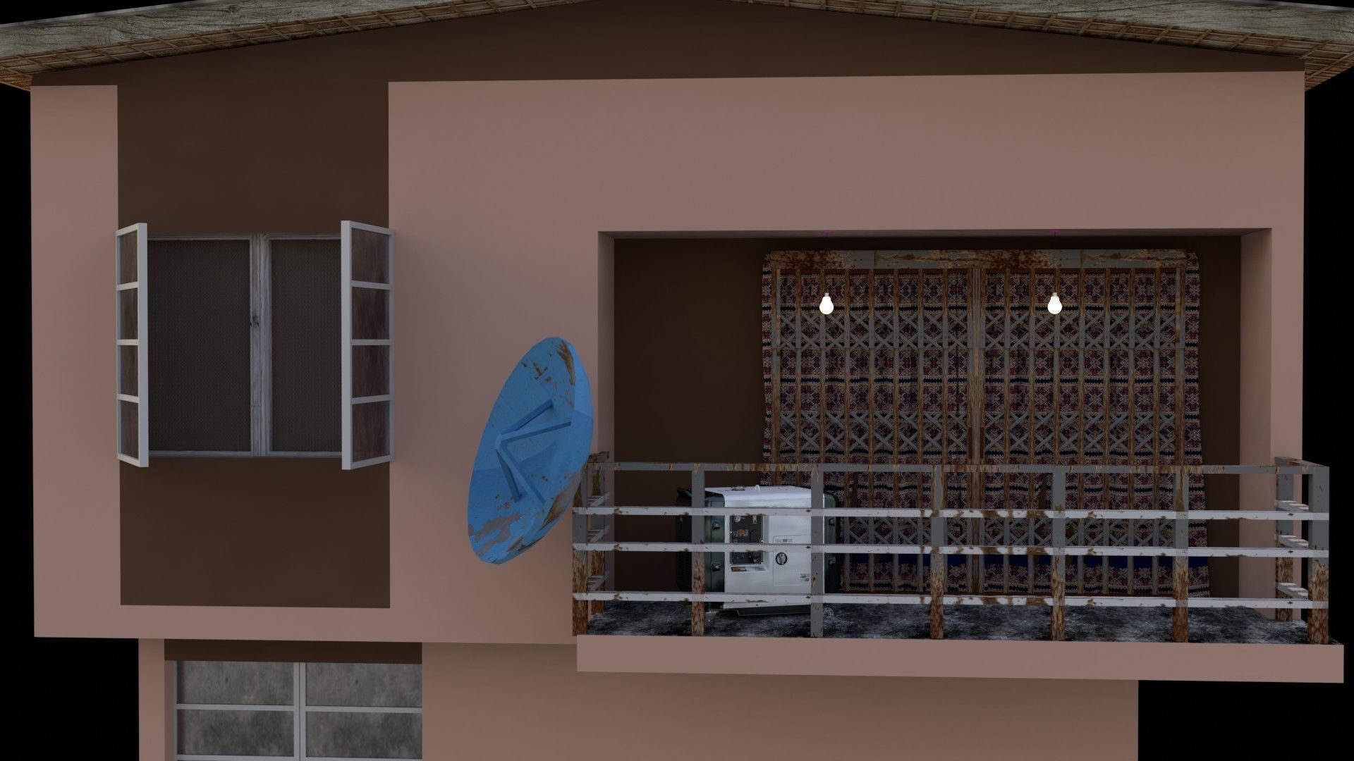 Small duplex 3D model_2