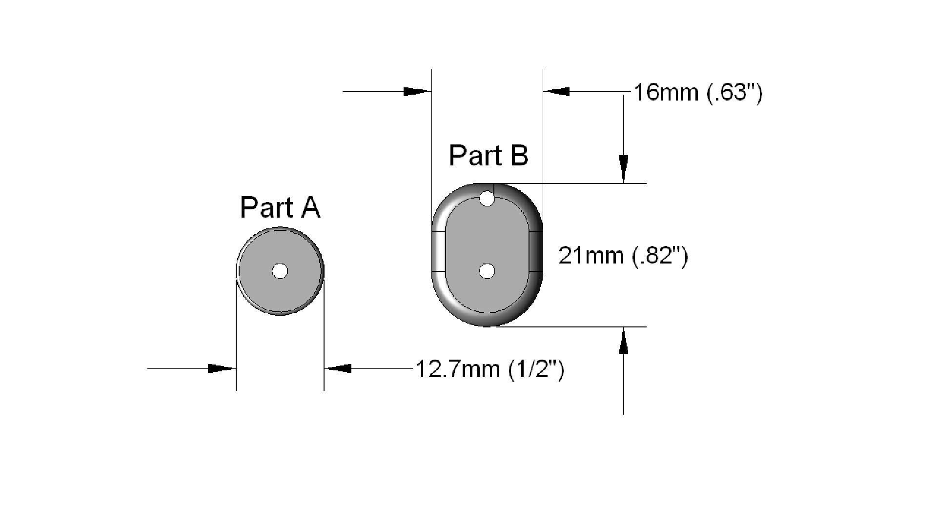 Small Dual Pulley 3D print model_1