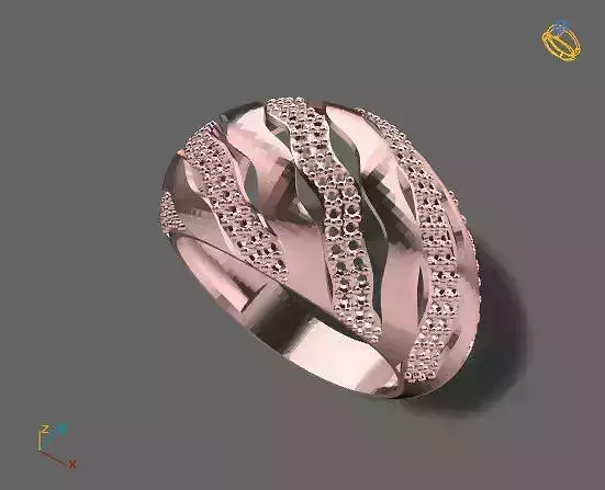 Women Stone Rings Diamond