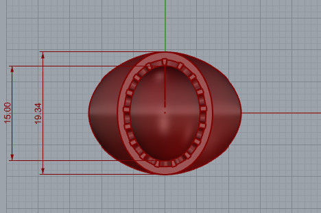 Man ring 3D print model_2