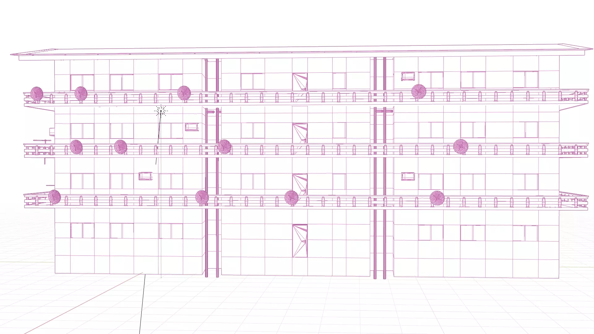 Dirty building 3D model_0